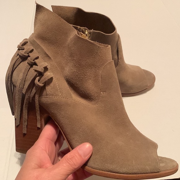 Marc Fisher Shoes - Marc Fisher bootie with fringes